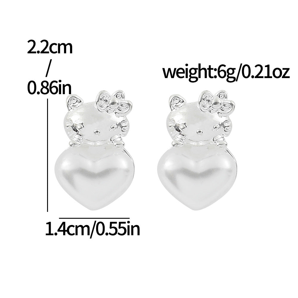 Wholesale Creative Love Earrings  ACCVIP