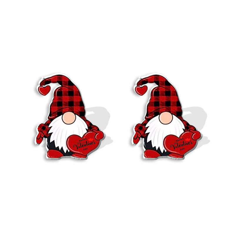 Wholesale Cartoon Cute Resin Earrings ACCVIP-ES-XiangLian021