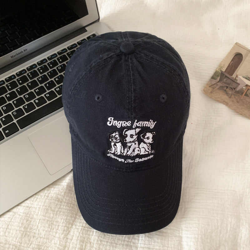 Wholesale Cute Red Dog Baseball Cap ACC-HT-Xianj004