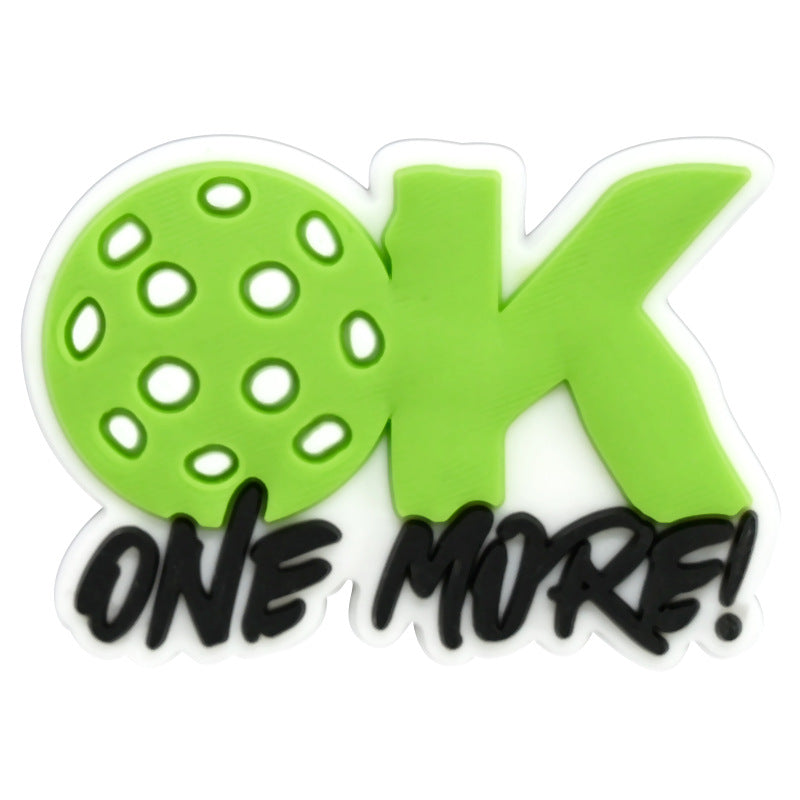 Wholesale Random 100pcs Ball Sports PVC Soft Rubber Shoe Buckle Decoration ACC-SC-RYY077