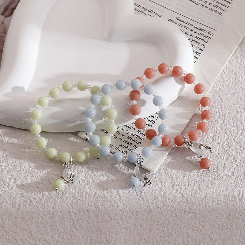 Wholesale Crystal Luminous Beaded Bracelet