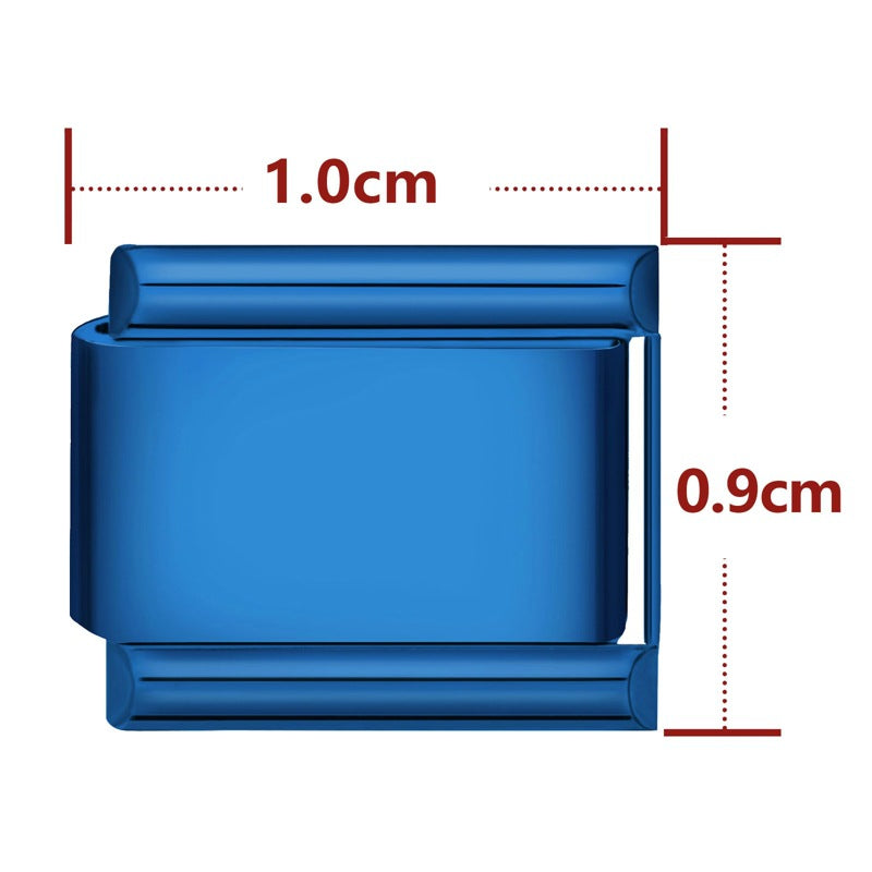 Wholesale Italian Charm Bracelet 9mm DIY Splicing Cute Creative Stainless Steel Composable Bracelet