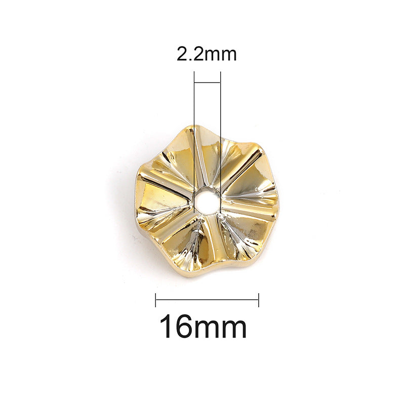 Wholesale 200pcs Acrylic Beads Wave Pattern Spacer DIY Bead Pen Mobile Phone Chain Accessories ACC-BDS-BLG031