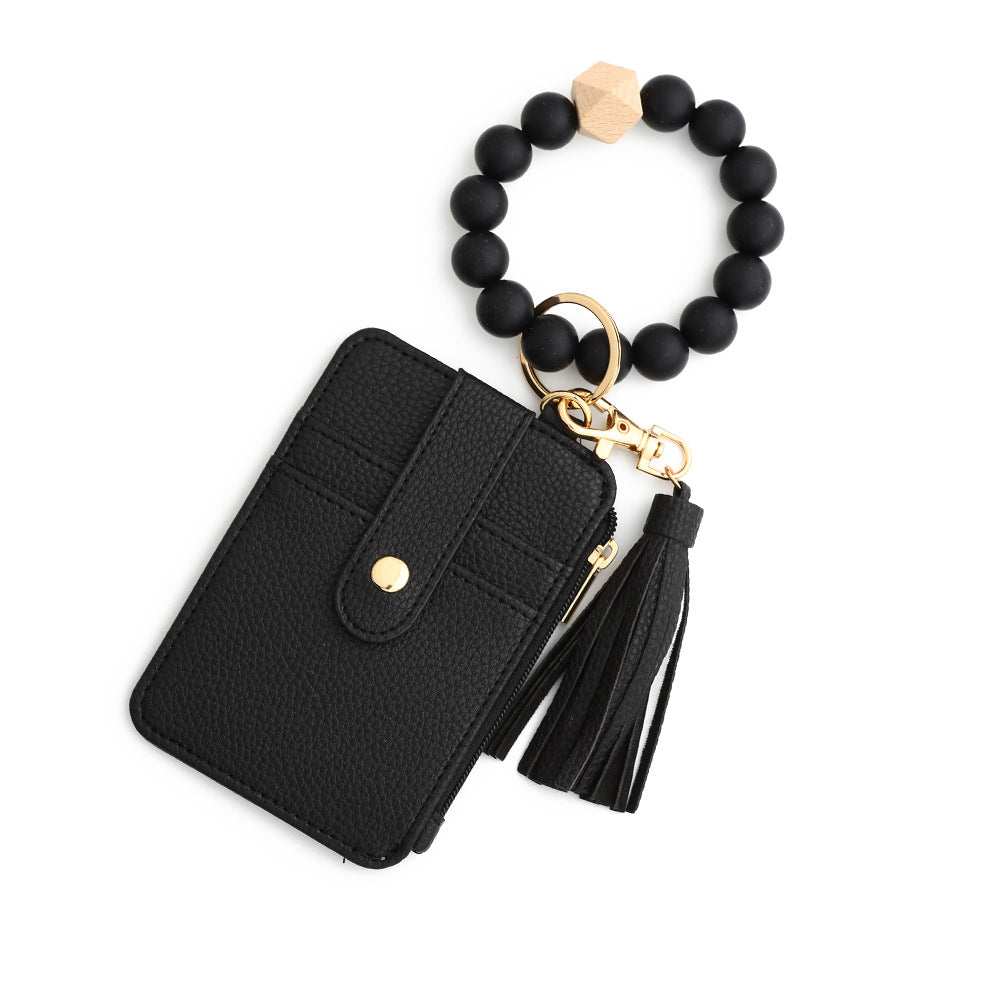 Wholesale Silicone Bracelet Wristlet Keychain