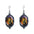 Wholesale Halloween Dark Series Oval Pendant Earrings
