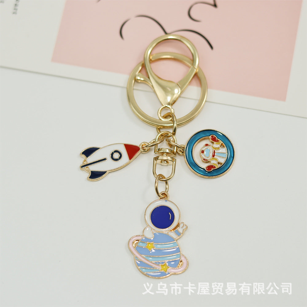 Wholesale Astronaut Metal Keychain