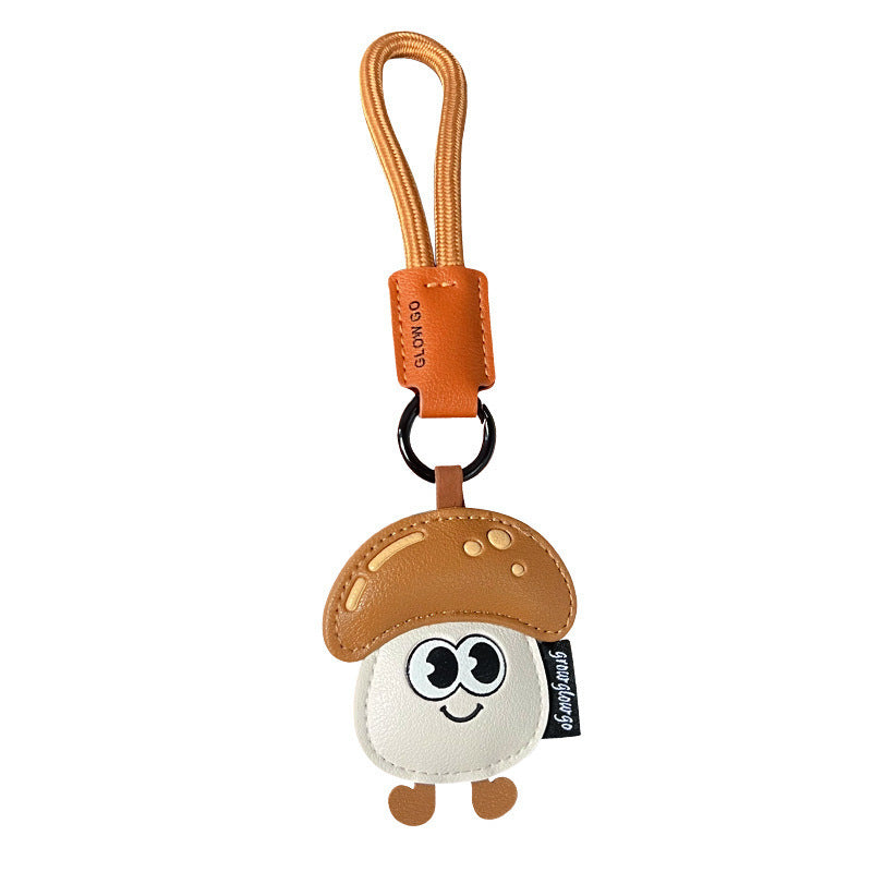 Wholesale Creative Leather Strawberry Keychain Pendant Cute Fruit Car Key Chain Bag Charm Gift Resale