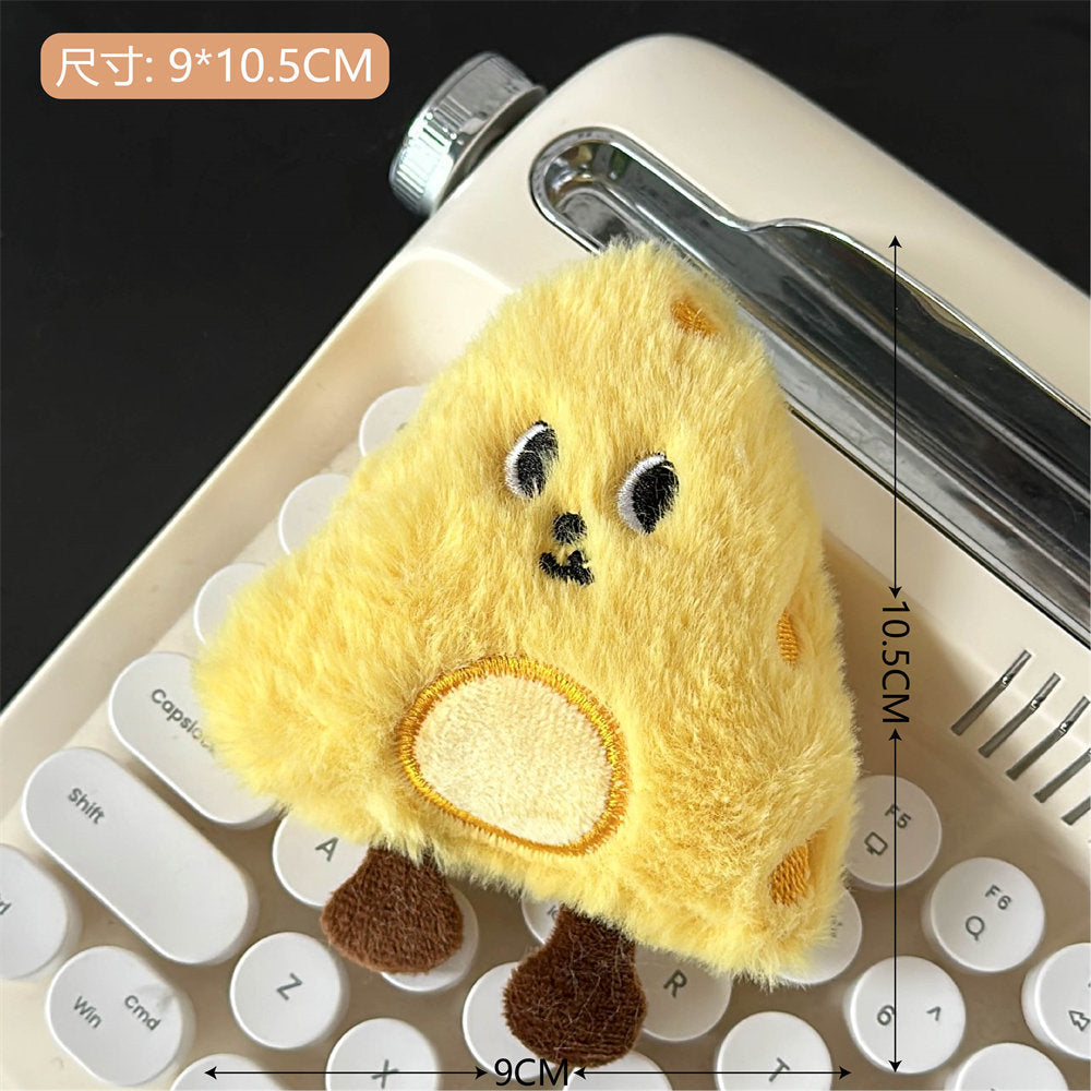 Wholesale Cute Plush Cheese Cartoon Doll Keychain