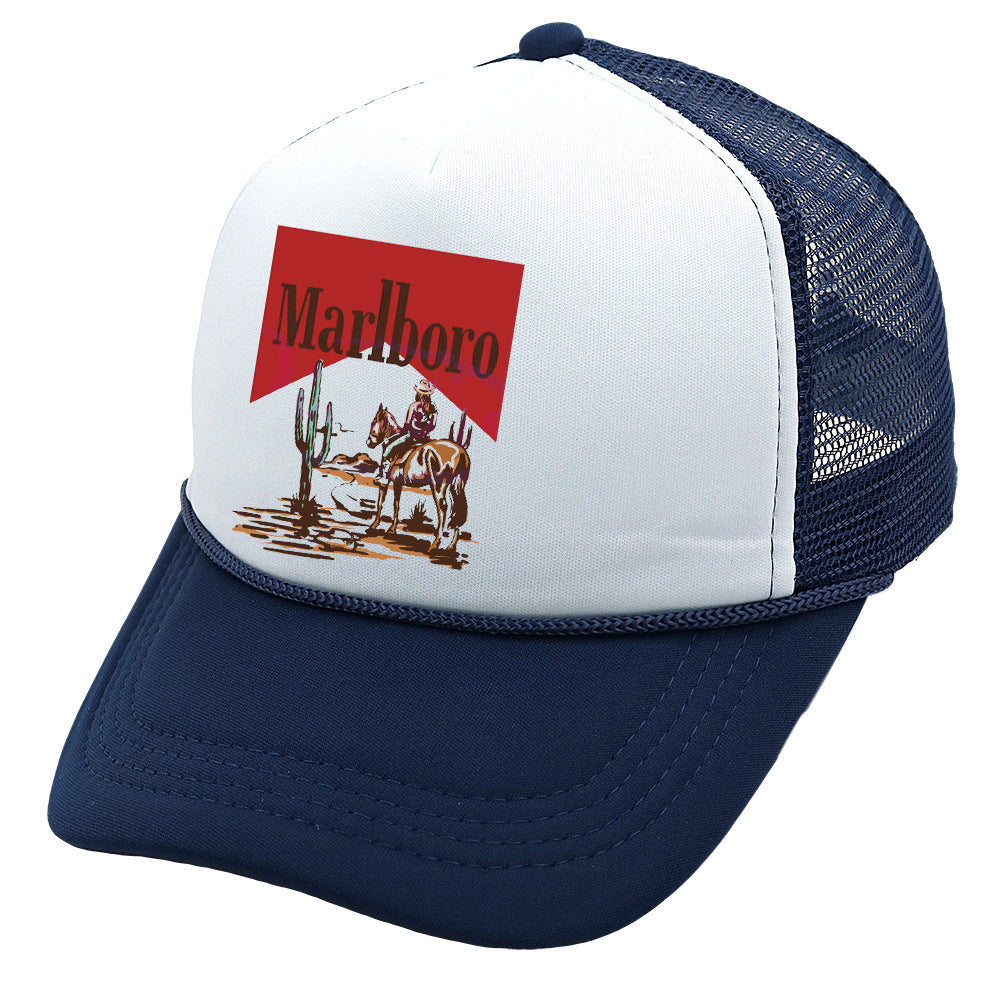 Wholesale Trucker Hat Cowboy Denim Baseball Cap Mesh Cap ACC-HT-HaiPu020