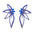 Wholesale  Vintage Style Extra Large Butterfly Earrings