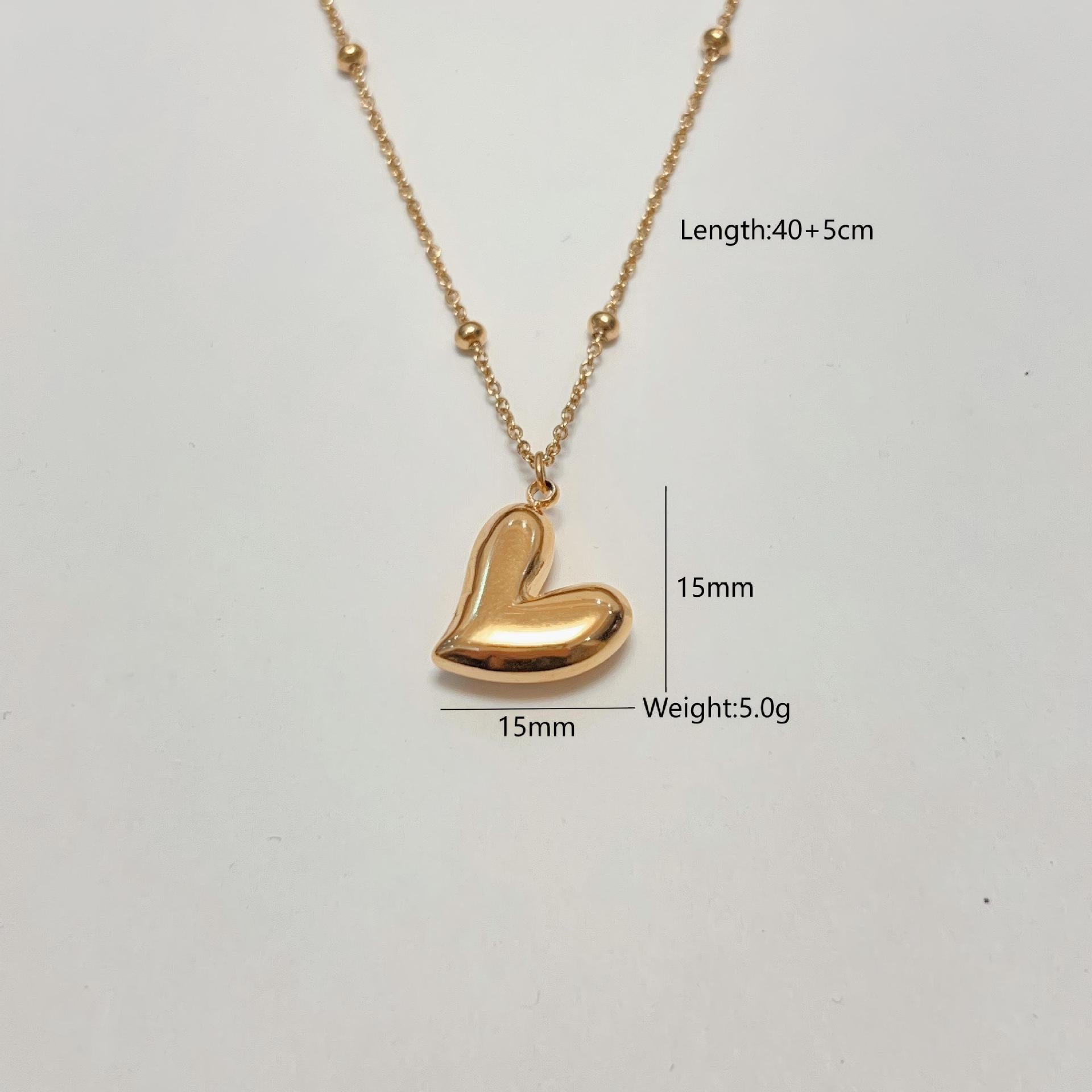 Wholesale Shell Leaf Crystal Titanium Necklace