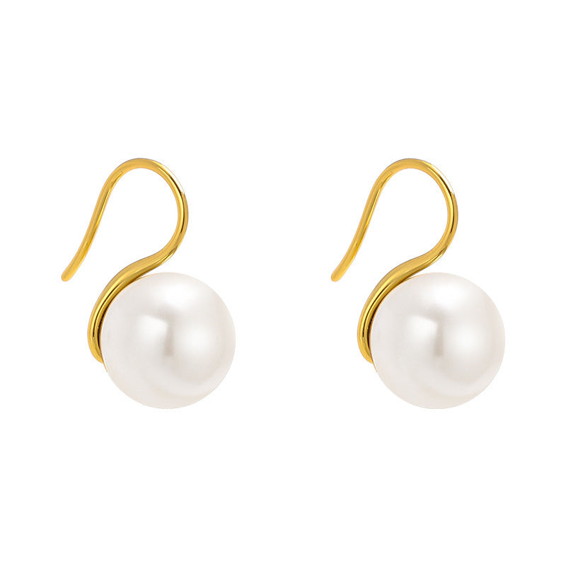 Wholesale light luxury pearl earrings
