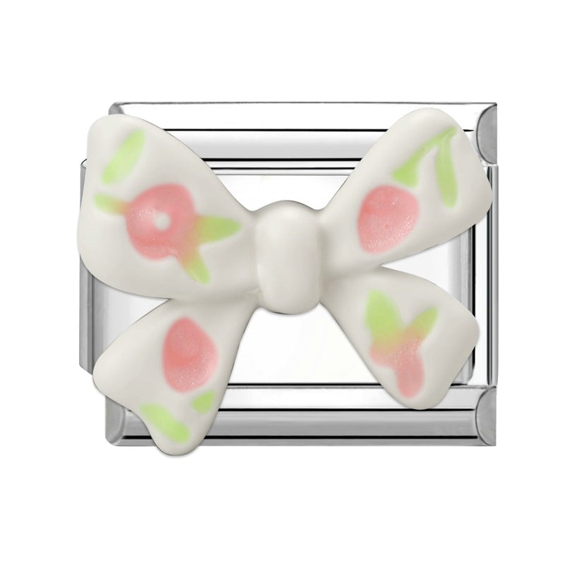 Wholesale Italian Charm Bracelet 9mm DIY Splicing Cute Creative Stainless Steel Composable Bracelet