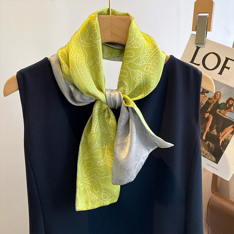 Wholesale Double-layer   Silk  Scarf