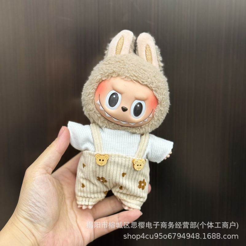 Wholesale Cute cartoon doll clothes set toy