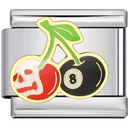 Wholesale Italian Charm Bracelet 9mm DIY Splicing Cat Letterhead Billiard Ball Stainless Steel Composable Bracelet