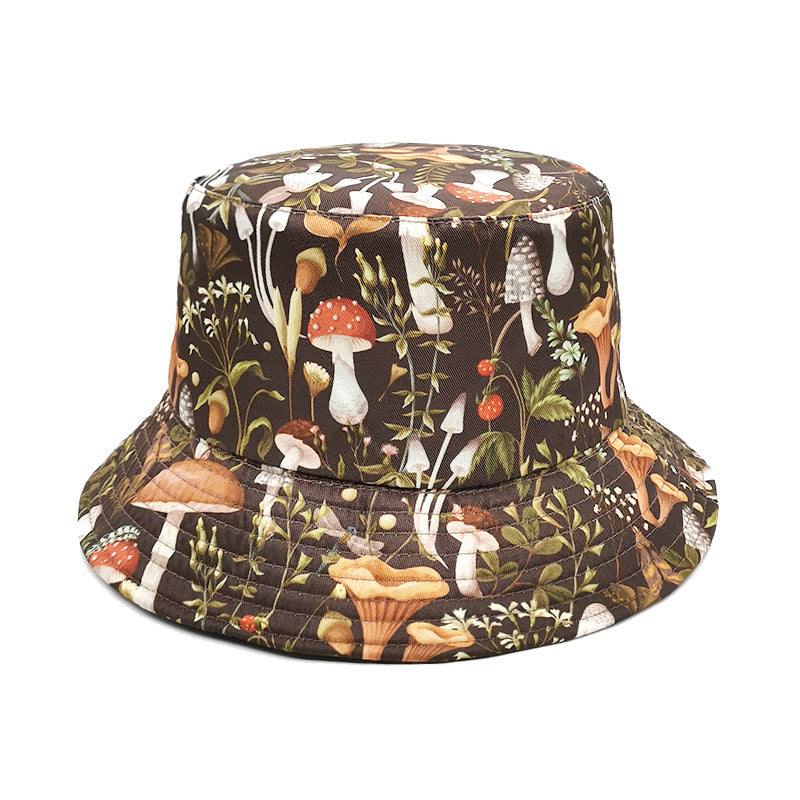Wholesale Mushroom Bucket Hat Double-sided Sun Protection Hat ACC-HT-AoZheng001