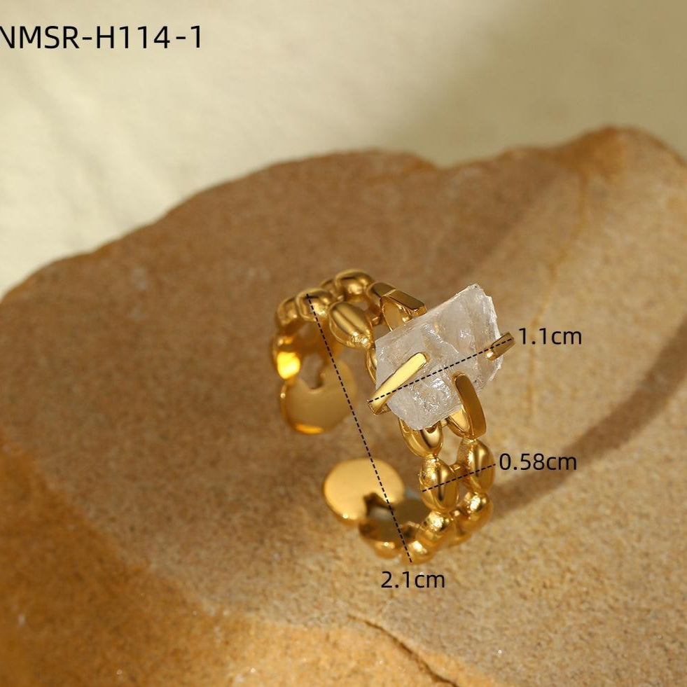 Wholesale Adjustable Opening Stainless Steel Ring