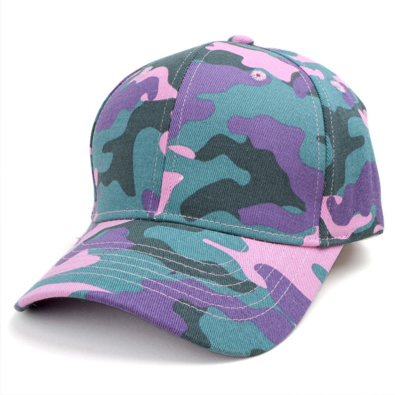 Wholesale Camouflage Baseball Cap  Casual Fashion Velcro Cap Sunscreen Sunshade Hat