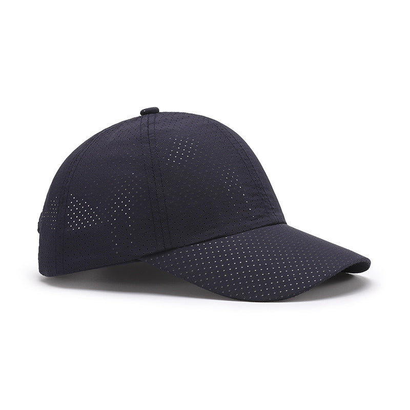 Wholesale Simple Light Plate Quick-drying Mesh Breathable Summer Soft Top Baseball Cap Hat ACC-HT-MiAC009