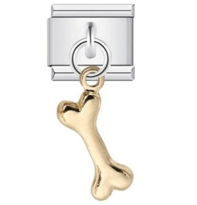 Wholesale  Italian Module Bracelet Pendant Series  Single Hook Titanium Steel Elastic Charms