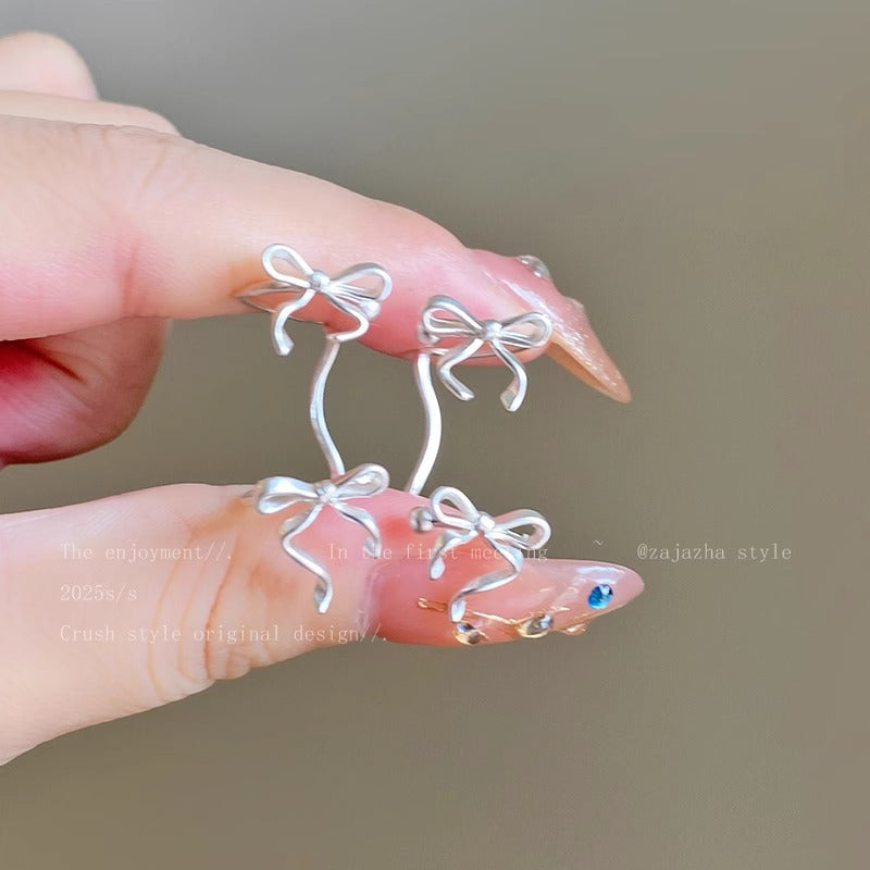 Wholesale  Alloy Bow Earrings
