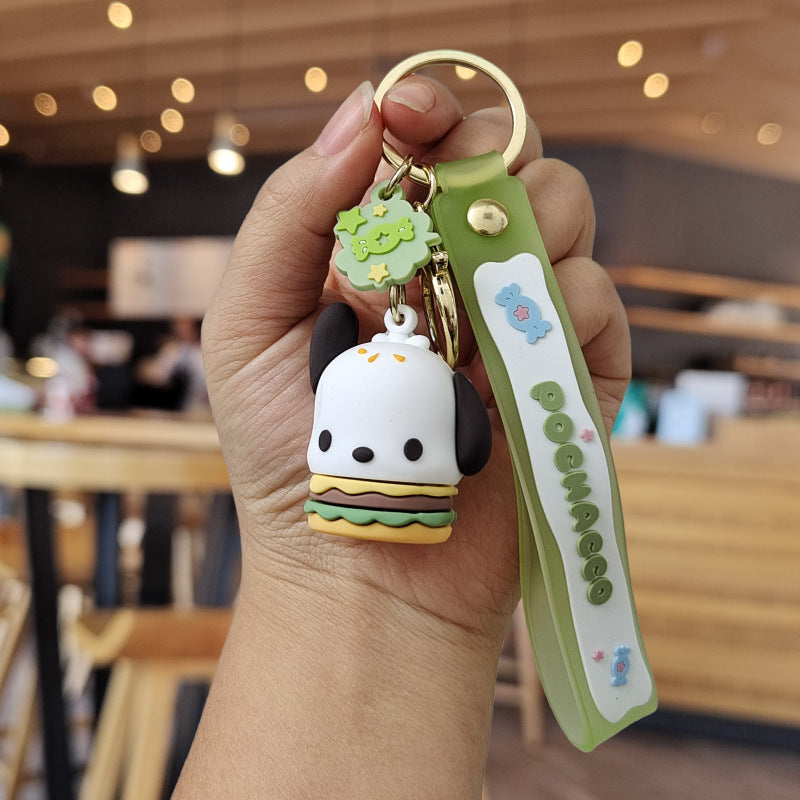 Wholesale Cartoon Cute Silicone Keychains ACCVIP-KC-MingTian002