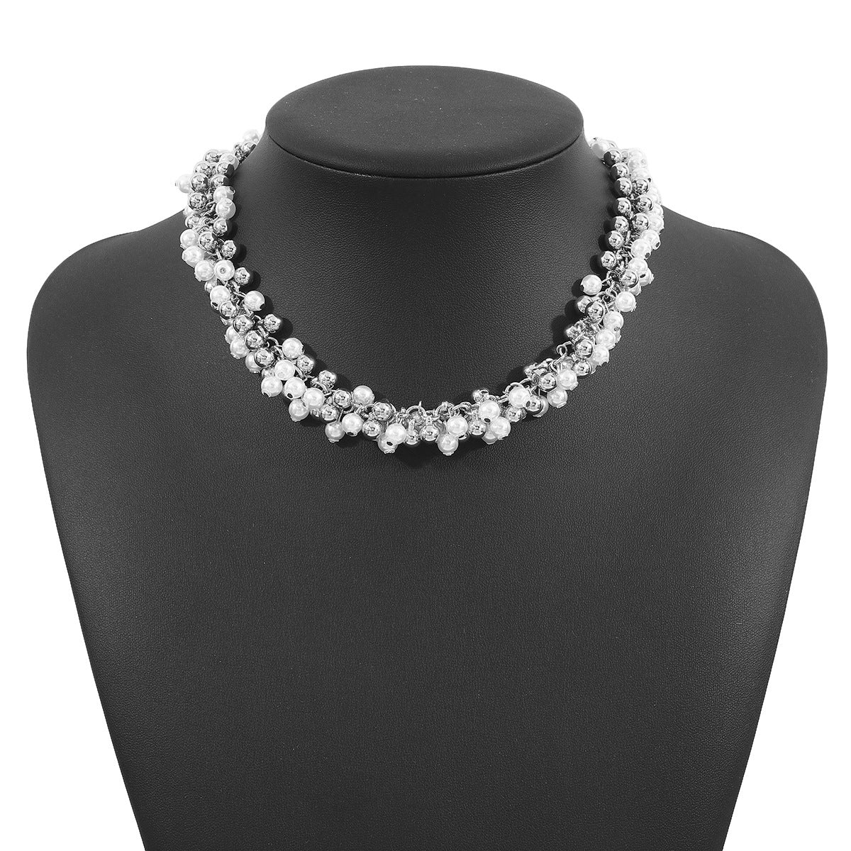 Wholesale pearl necklace temperament round bead clavicle necklace
