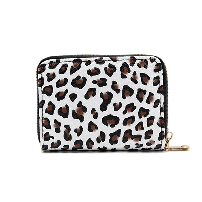Wholesale Leopard Print Accordion Card Holder Wallet ACC-WT-BiLH009