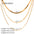 Wholesale stainless steel necklace  do not fade light luxury clavicle chain