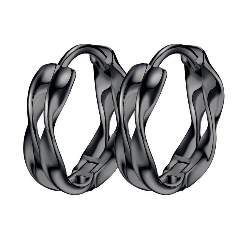 Wholesale Wave Mens Earrings