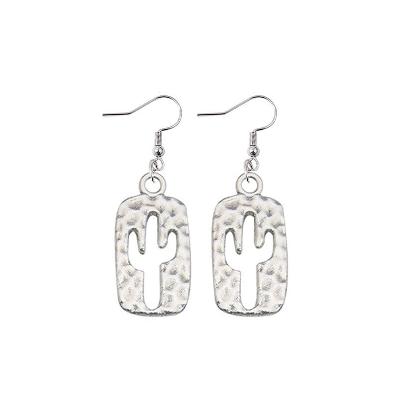 Wholesale Western Style Cowboy Bull Head Pistol Boots Horseshoe Alloy Earrings ACC-ES-YiYuan001