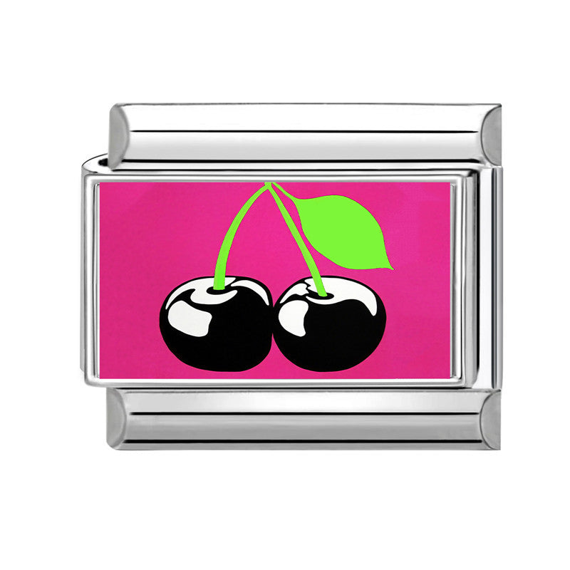 Wholesale 9mm Italian Charm Starter Bracelets DIY square Single Section Creative Stainless Steel Composable Bracelet