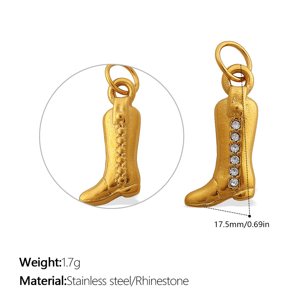 Wholesale Various Shoe Stainless Steel Pendants
