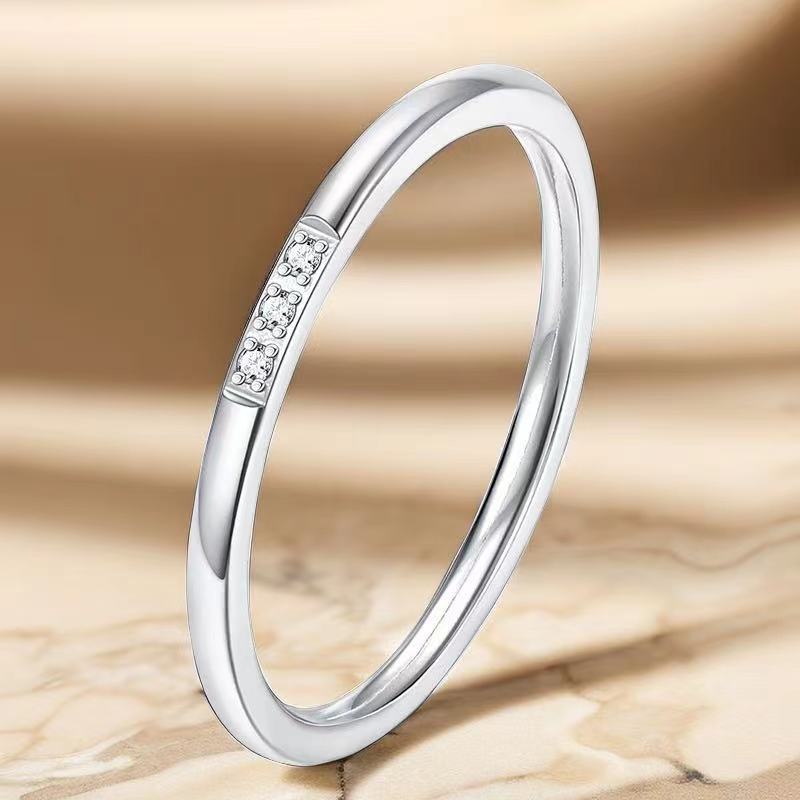 Wholesale Titanium Steel Rings Plain Ring ACC-RS-Ruih003