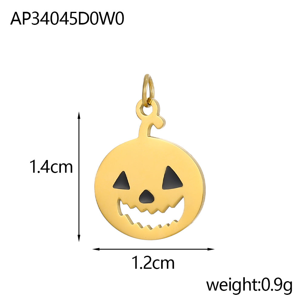 Wholesale  stainless steel skull head pendant