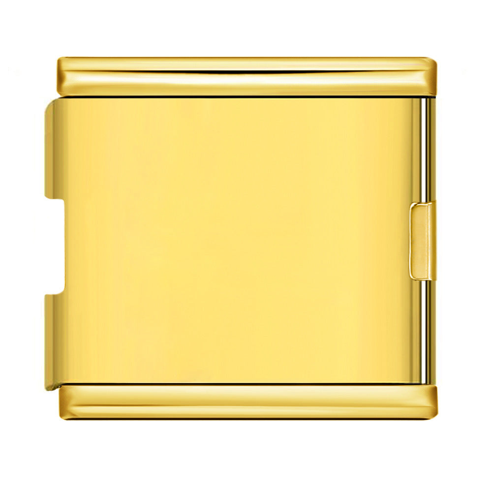 Wholesale Italian Module Bracelet Block Elastic ing Titanium Steel Strap Italian Charm