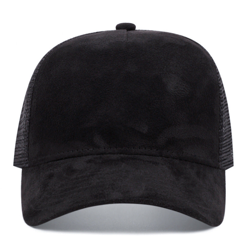 Wholesale Solid Color Cotton Suede Mesh Hat Baseball Cap ACC-HT-QiNiao005