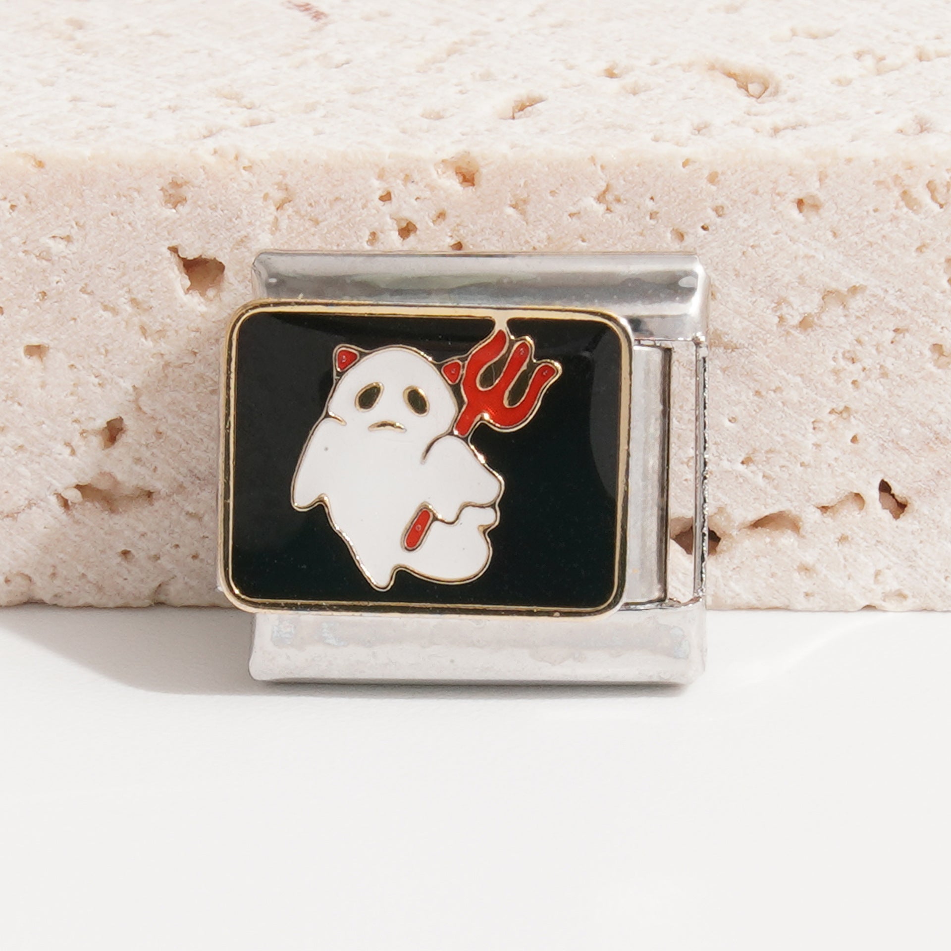 Wholesale Italian Charm Bracelet 9mm DIY Splicing Halloween Stainless Steel Composable Bracelet