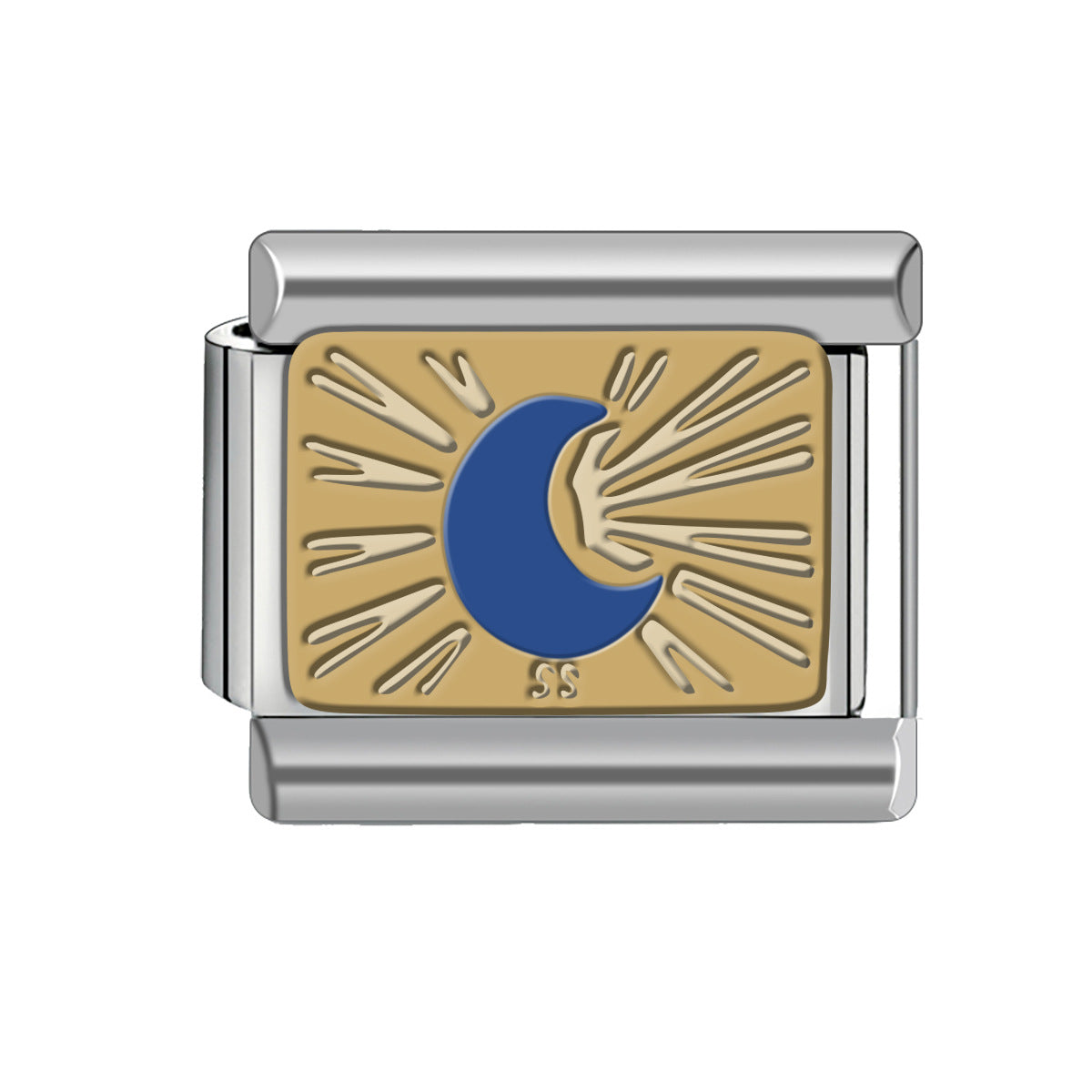 Wholesale Italian Charm Bracelet Stainless Steel Bracelet 9mm DIY Pattern Free Stitching Detachable Composable Bracelet ACC-BT-JL013