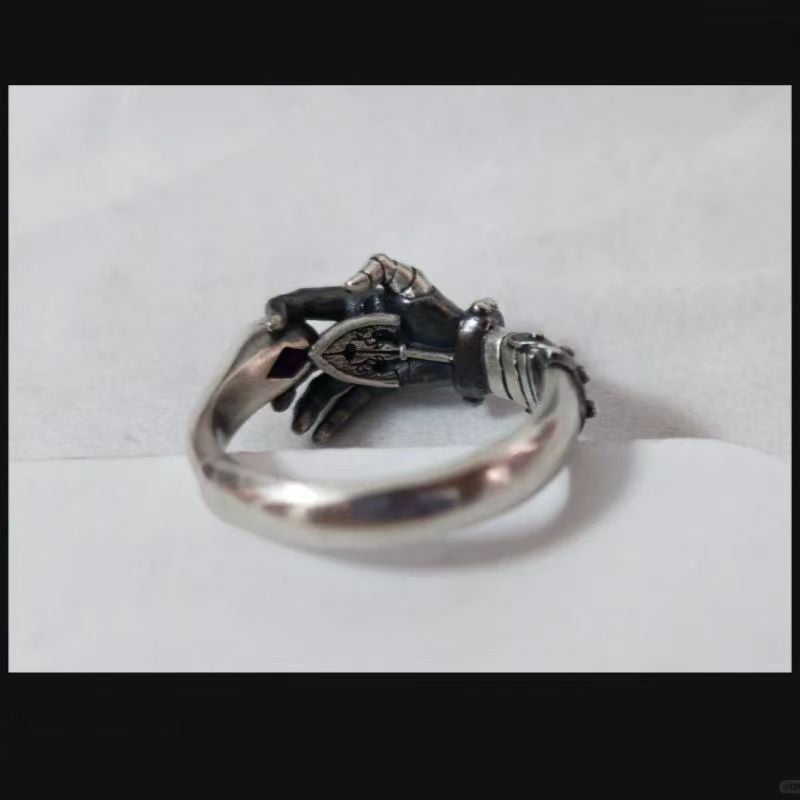 Wholesale JoJo' s Bizarre Adventure Metal Ring Adjustable Anime Fashion Jewelry Accessory Gift ACCVIP