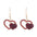 Wholesale Valentine's Day Dropping Oil Love Letter Envelope  Earrings