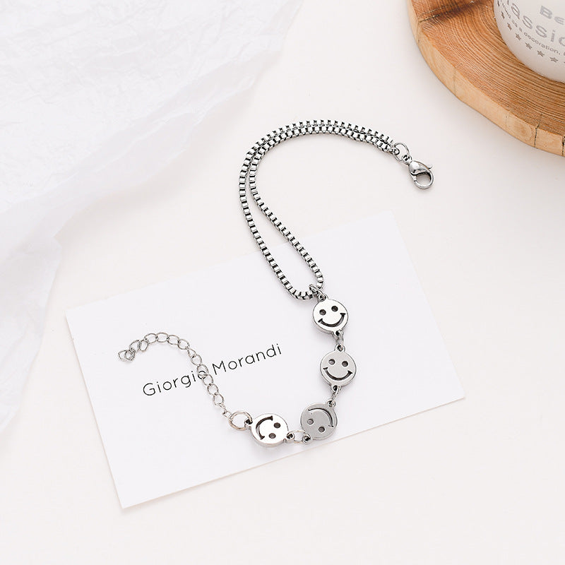 Wholesale Titanium Steel Stacked Multi-layered Jewelry Men's Bracelets Layered Bracelet Set ACC-BT-Meihun003