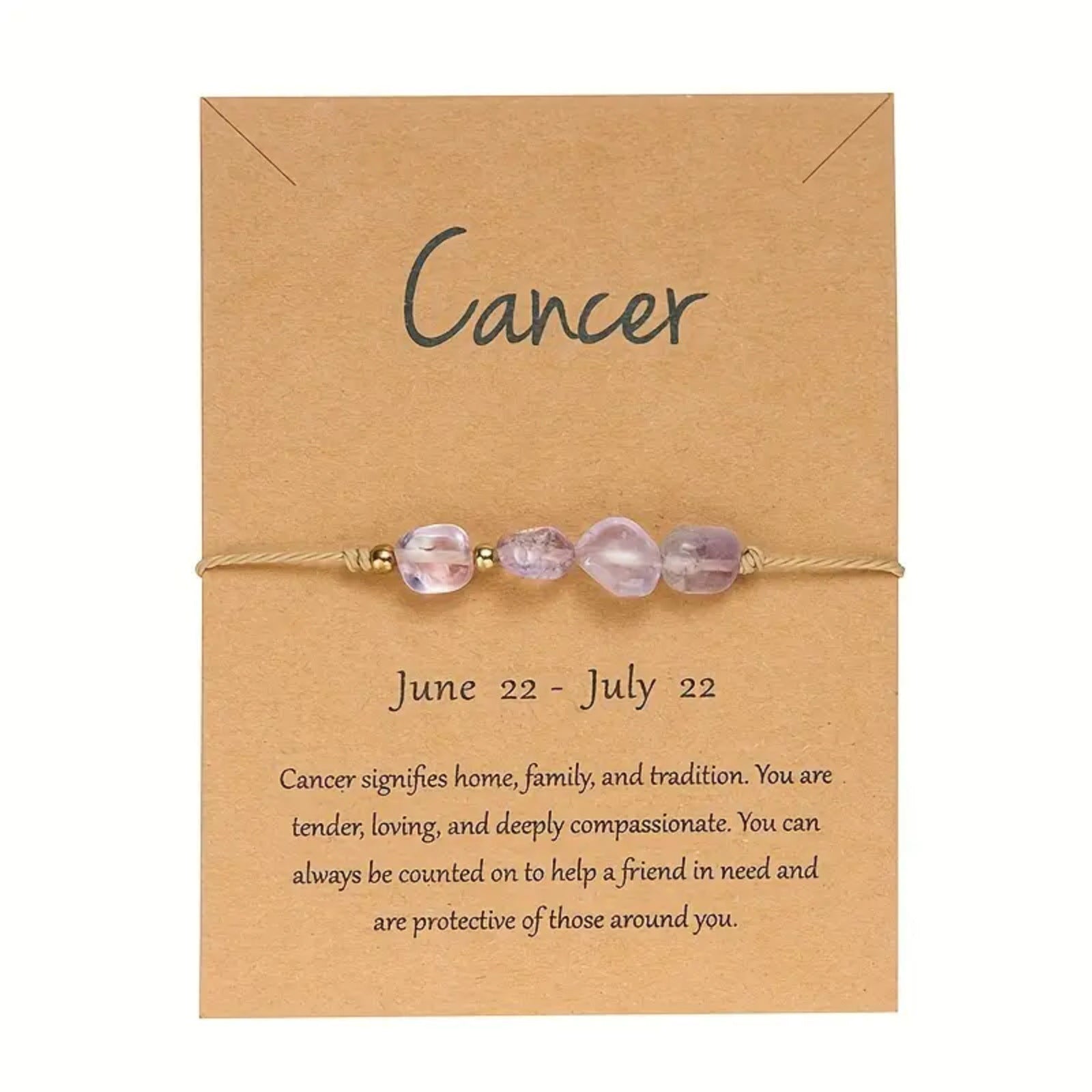 Wholesale Twelve constellation bracelet hand-woven adjustable 4 irregular combination bracelet