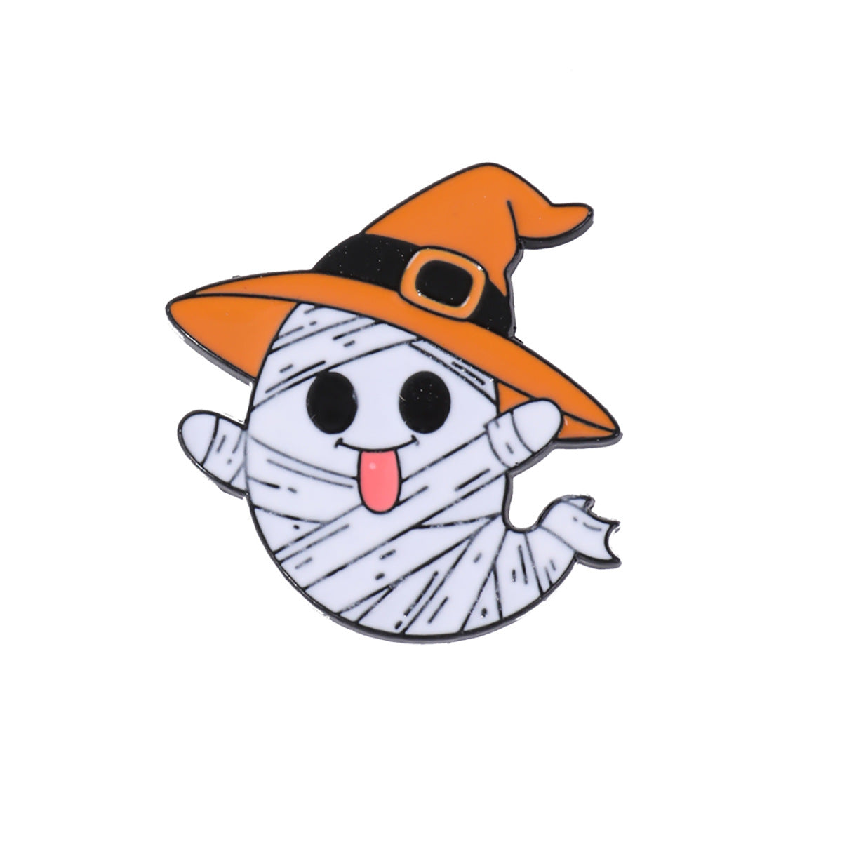 Wholesale Cute  Ghost Brooch Pin Set Zinc Alloy Cartoon Badge Pumpkin Bat Designs Boutique Bag Charm Accessory