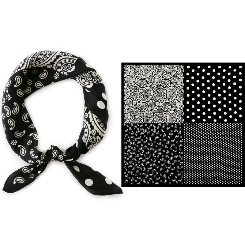 Wholesale  Silk f Women' s Autumn f f All-match Hair Band Fashion Small Square f