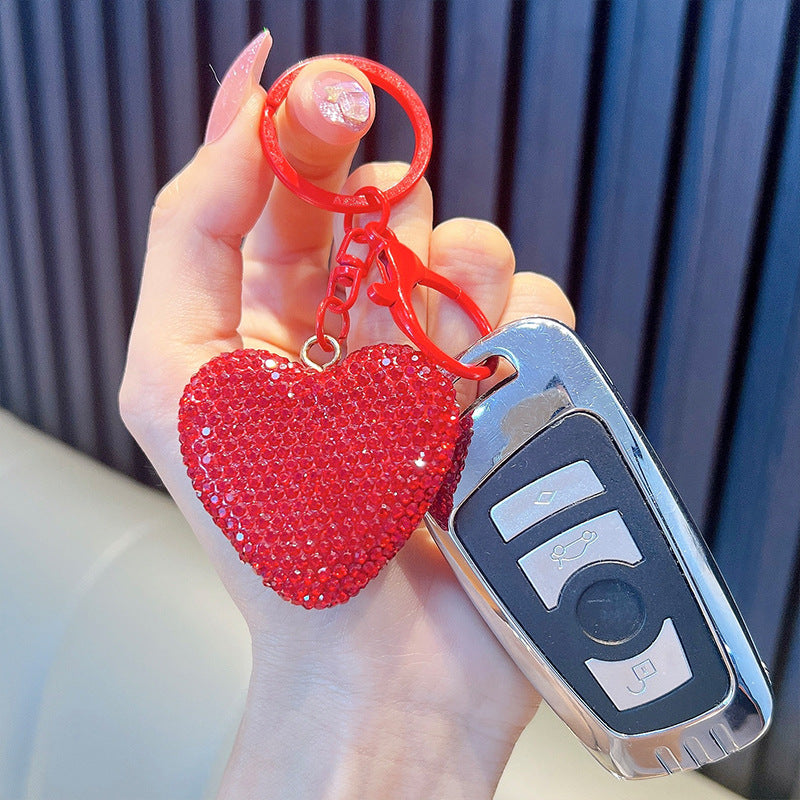 Wholesale Creative Diamond Heart Keychains ACC-KC-WoAn018