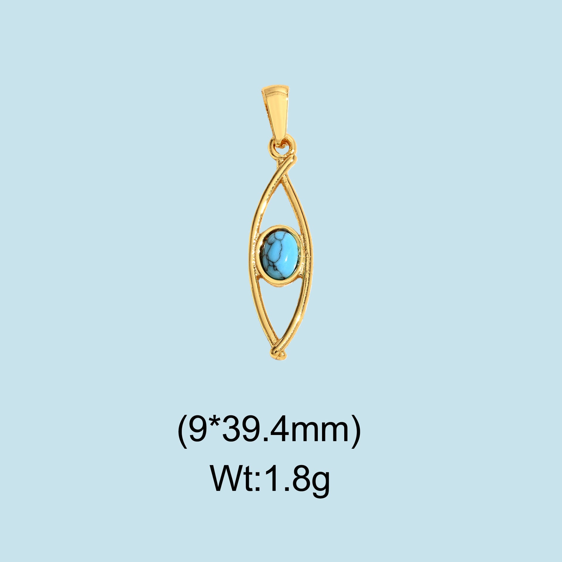 Wholesale Vintage metal necklace pendant