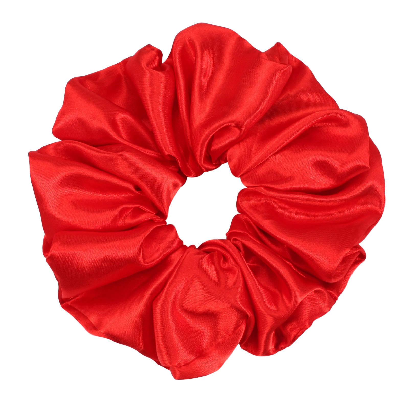 Wholesale Large Satin Hair Band Plain Color Love Lips Large Intestine Hair Band Hair Scrunchies ACC-HS-XinY002