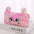 Wholesale  cat large capacity zipper pencil case bag